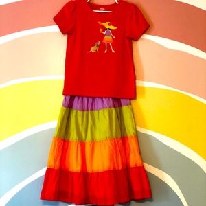 GYMBOREE Matching Skirt/Top Set
